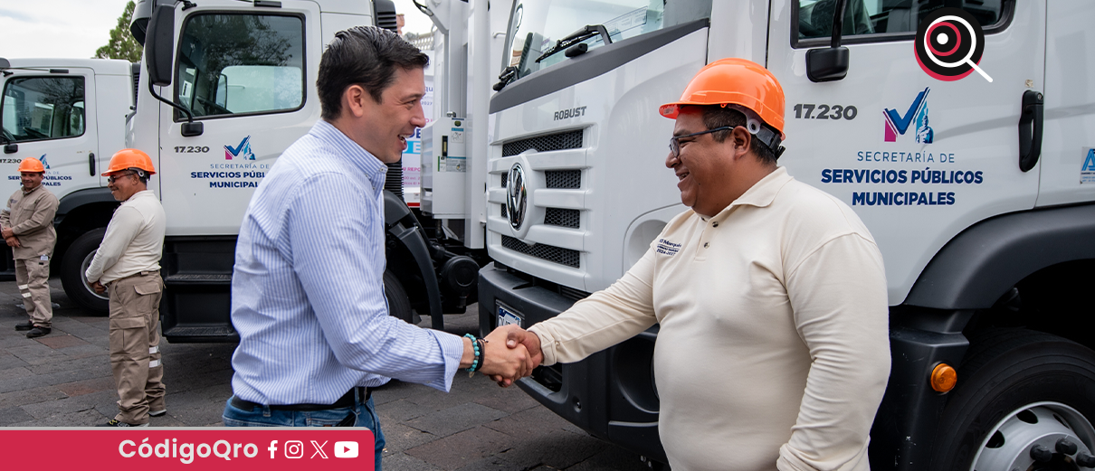 entregan, 19 vehículos, Servicios Públicos, El Marqués,