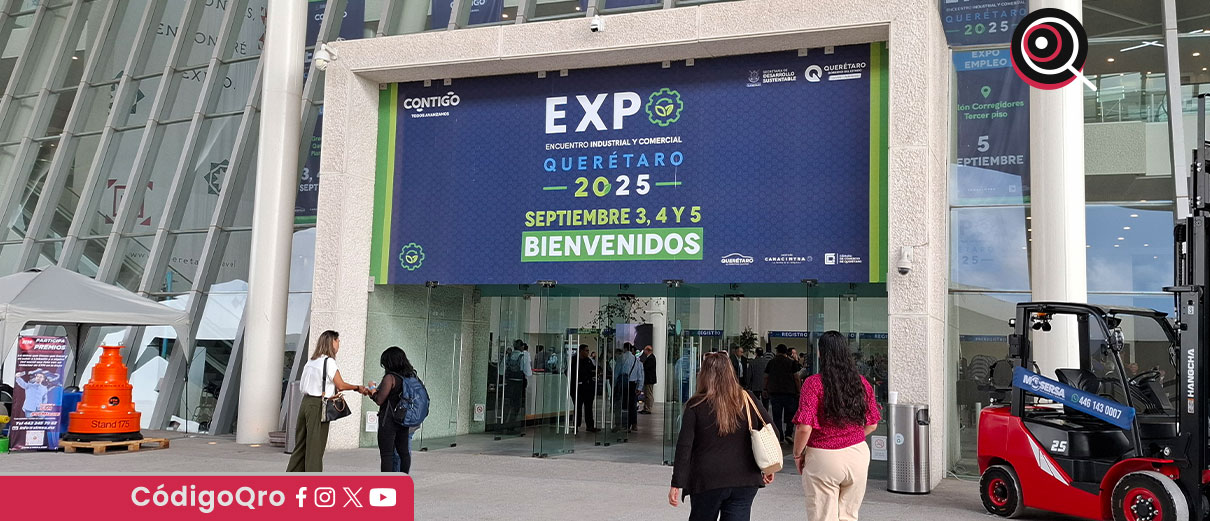 El gobernador Mauricio Kuri González encabezó la inauguración de la vigésima primera edición de la Expo Encuentro Industrial y Comercial / Foto: Mauricio Hernández