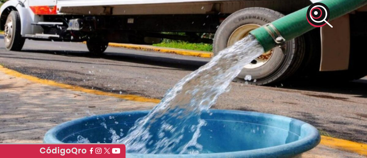 municipio de Querétaro, prepara, operativo, abastecer, agua,