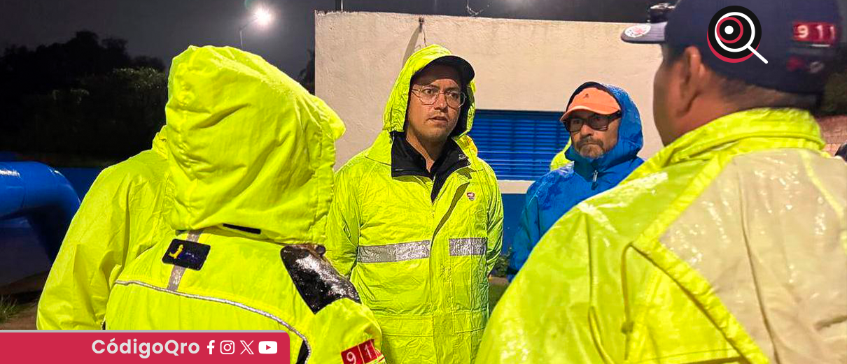 rescatan, 40 personas, lluvias, Corregidora, 24 viviendas, afectadas,