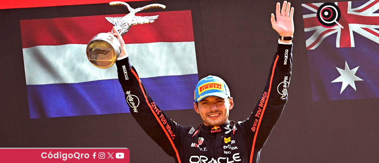 Max Verstappen ganó el Gran Premio de Italia. Foto: Agencia EFE