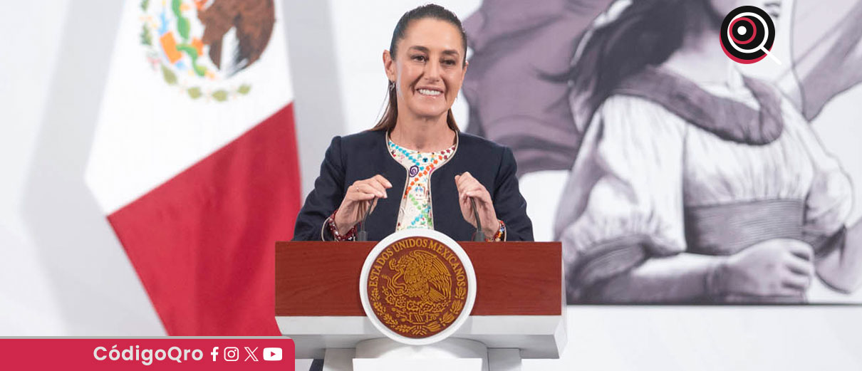 Sheinbaum señaló que la investigación se fortaleció gracias a las denuncias del almirante Ojeda, quien también habría pedido indagar a integrantes de su propia familia presuntamente vinculados al caso / Foto: Cortesía