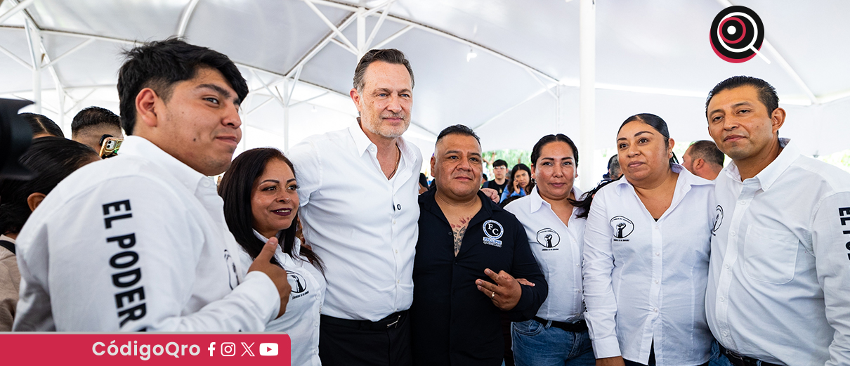 El gobernador de Querétaro, Mauricio Kuri, encabezó la celebración del aniversario de la Fecapeq. Foto: Especial