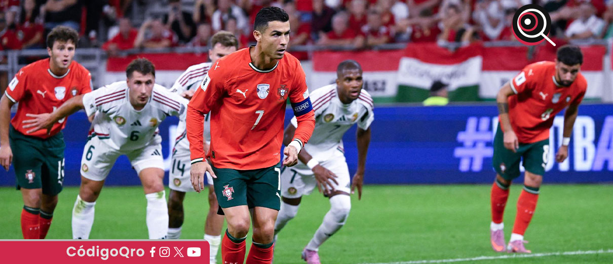 Portugal se marcha de Budapest con tres puntos y el liderato del Grupo F, pero lo que queda es la sensación de que el tiempo se detiene cuando Cristiano Ronaldo pisa un campo de futbol / Foto: Agencia EFE