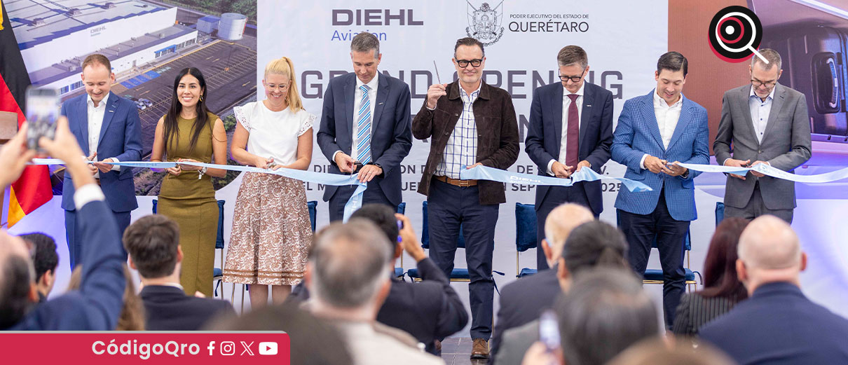 El gobernador Mauricio Kuri González encabezó la apertura y destacó el papel del estado como polo aeroespacial / Foto: Cortesía