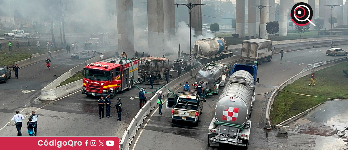 explosión, pipa de gas, 57 personas lesionadas, CDMX,