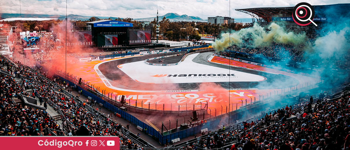 Anuncian venta de boletos para E-Prix de la Fórmula E en la Ciudad de México. Foto: Especial