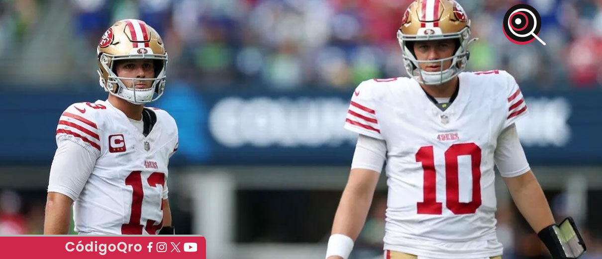La baja de Purdy abre paso a Mac Jones, quien asumirá como titular a partir del domingo contra los New Orleans Saints / Foto: Cortesía