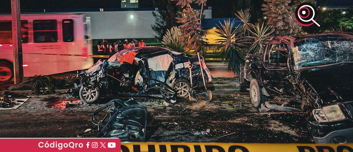Un accidente vehicular en el municipio de Colón dejó 3 personas sin vida. Foto: Especial