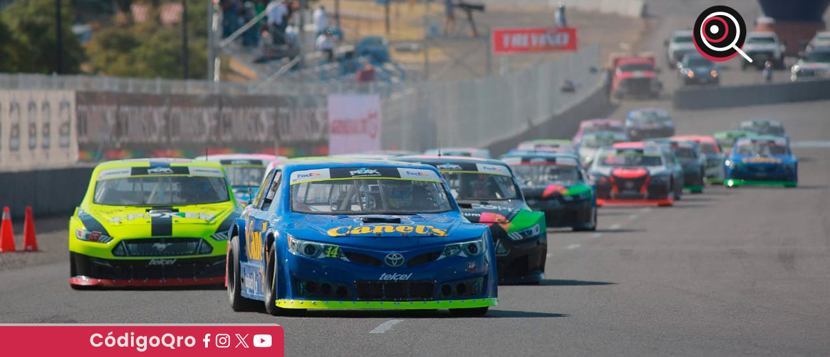 Nascar México definirá los playoffs en Querétaro. Foto: Especial