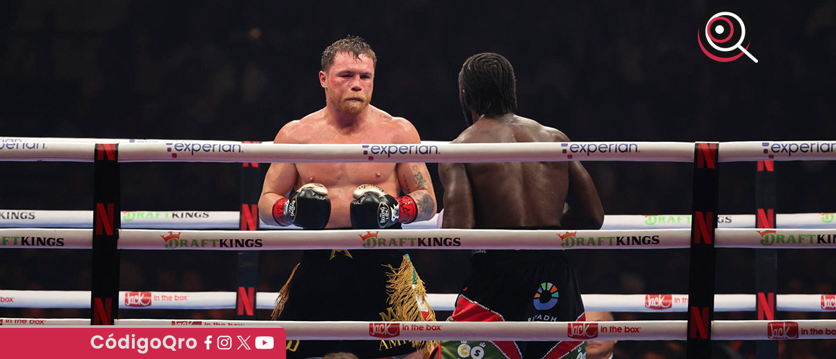 El  peleador mexicano Saúl "Canelo" Álvarez perdió por decisión unánime en Las Vegas. Foto: Agencia EFE
