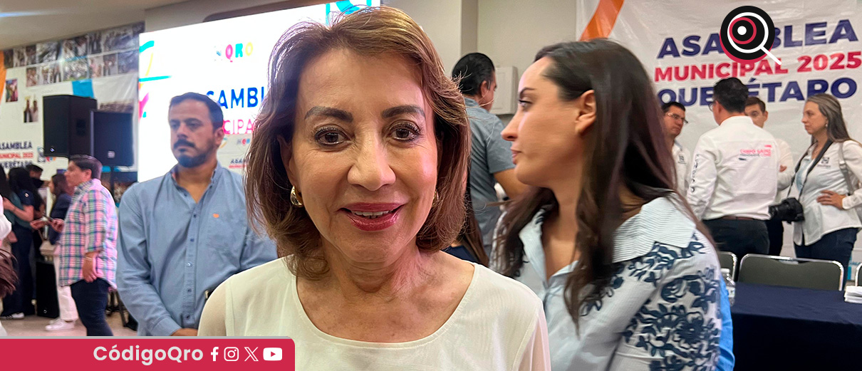 La senadora del PAN, Guadalupe Murguía, hizo un llamado para mantener la estabilidad política. Foto: Olivia Arredondo