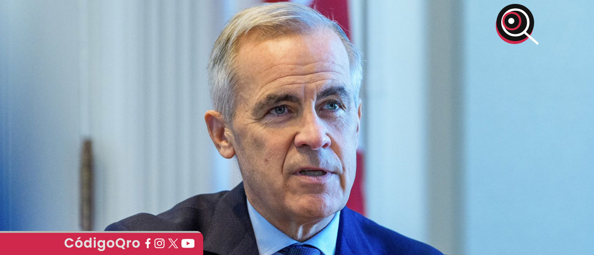 El primer ministro de Canadá, Mark Carney, confirmó que realizará una visita oficial a México los días 18 y 19 de septiembre / Foto: Cortesía