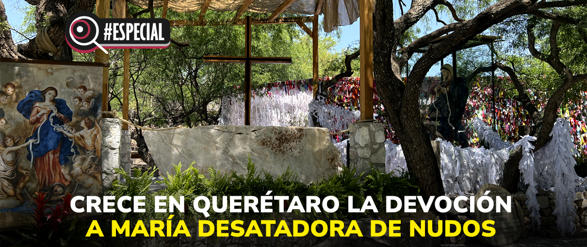 Crece en Querétaro la devoción a María Desatadora de Nudos
