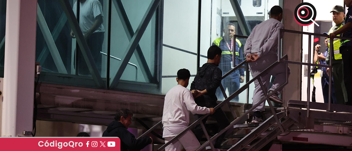 Caracas, 185 venezolanos repatriados, vuelo de EUA,
