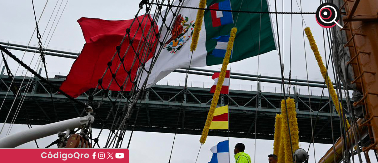 Completan reparación del buque escuela Cuauhtémoc. Foto: Especial