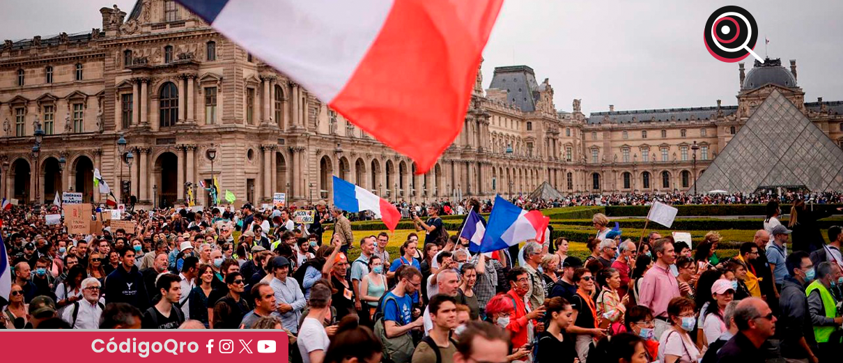 Francia, 500 mil personas, manifestaron, contra recortes, austeridad,