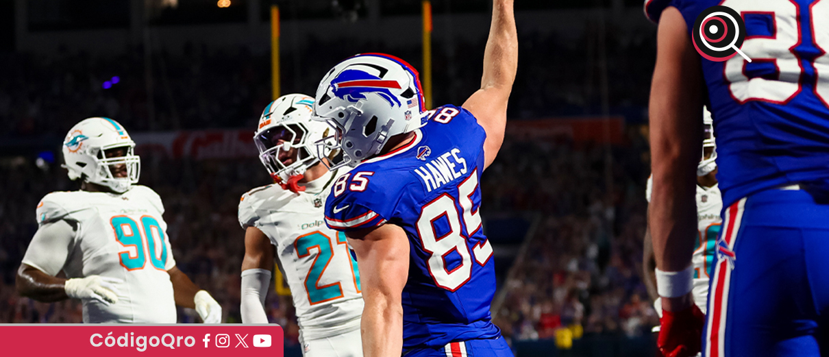 Los Bills siguen invictos tras su victoria contra los Dolphins. Foto: Especial