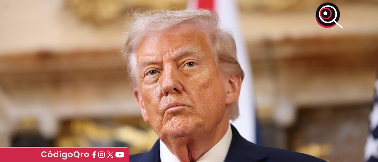 El presidente de Estados Unidos, Donald Trump, volvió a amenazar a sus críticos. Foto: Agencia EFE