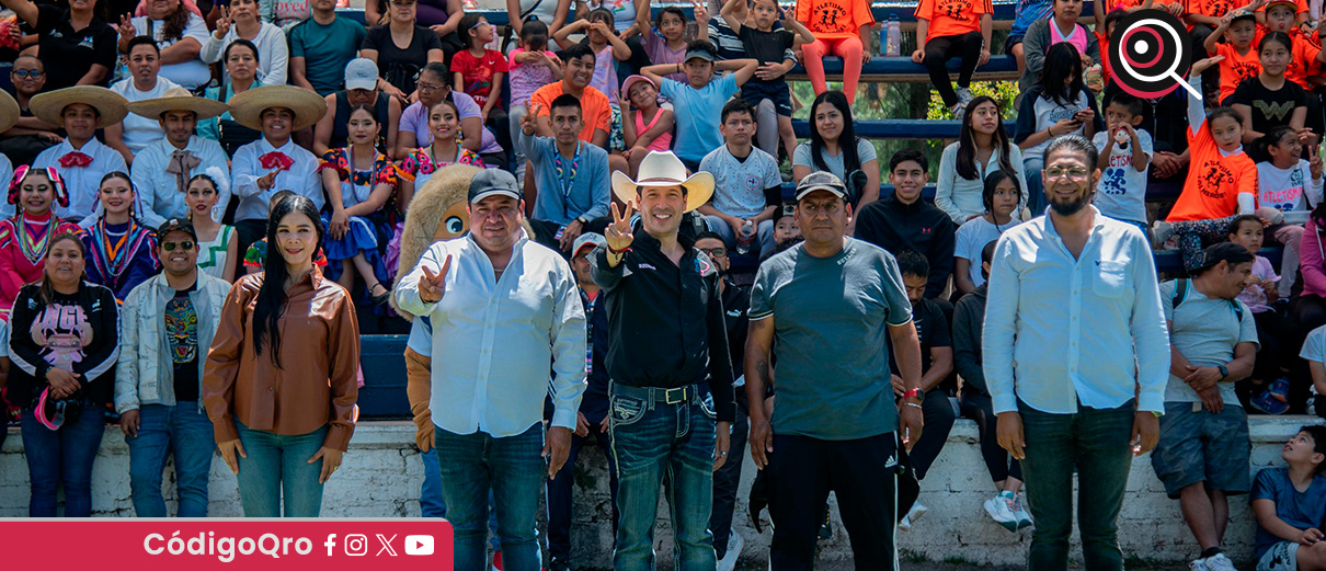 El Marqués ha invertido más de 15 millones de pesos en deporte y cultura. Foto: Especial