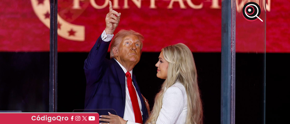 El presidente de Estados Unidos, Donald Trump, encabezó el funeral de Charlie Kirk. Foto: Agencia EFE