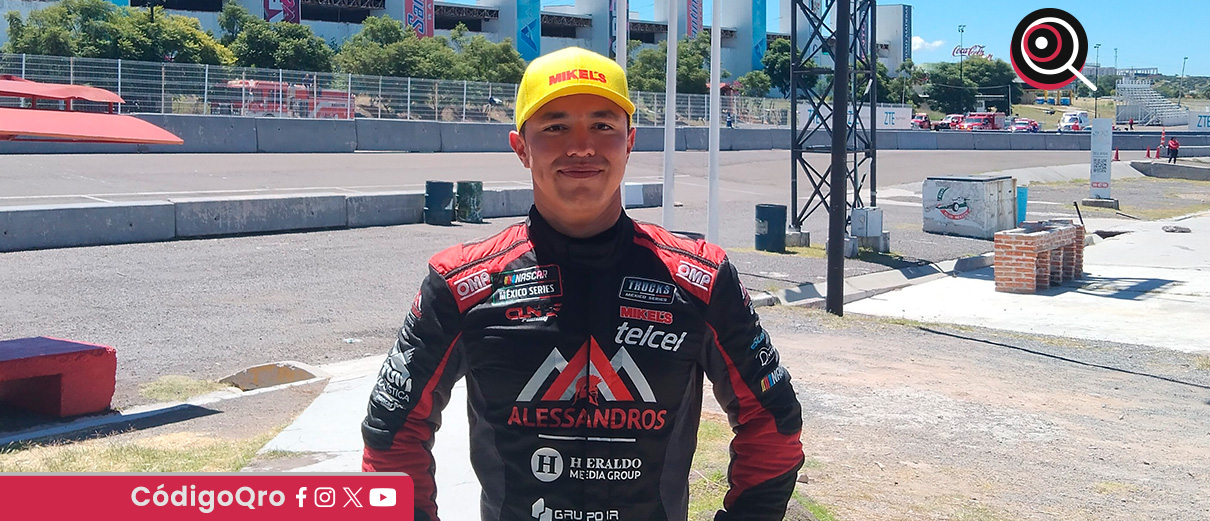 Gerardo "Chispa" Rodríguez ganó la carrera de la Trucks México Series. Foto: Irma Caballero