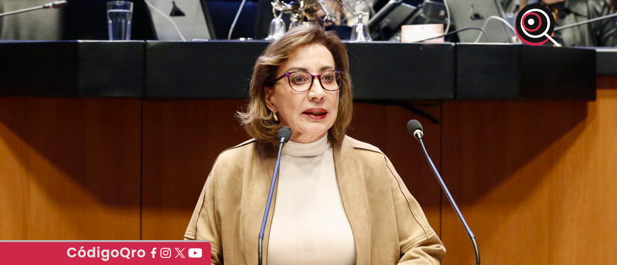 La senadora del PAN, Guadalupe Murguía, criticó la iniciativa de reforma a la Ley de Amparo. Foto: Especial