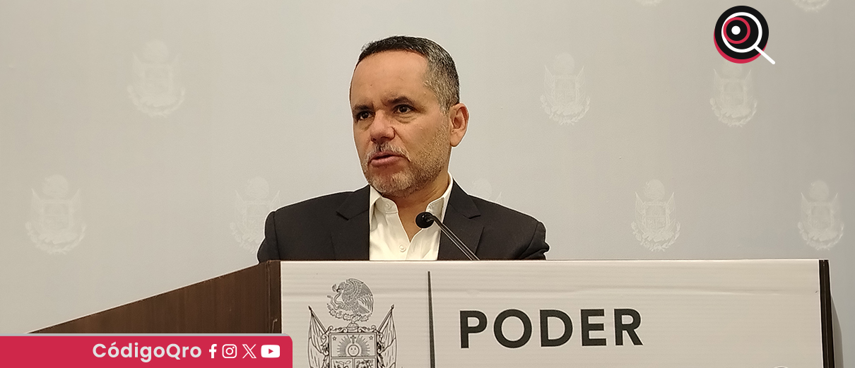 El presidente del Congreso Local, Gerardo Ángeles, anunció que el gobernador Mauricio Kuri entregará su informe el 24 de septiembre. Foto: Olivia Arredondo
