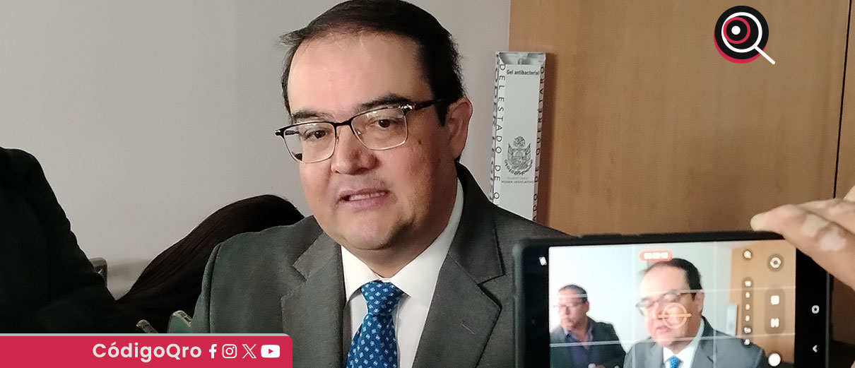 Guillermo Vega afirmó que el ejercicio de glosa del cuarto informe de gobierno de Mauricio Kuri es “más democrático, accesible y ordenado” / Foto: Olivia Arredondo