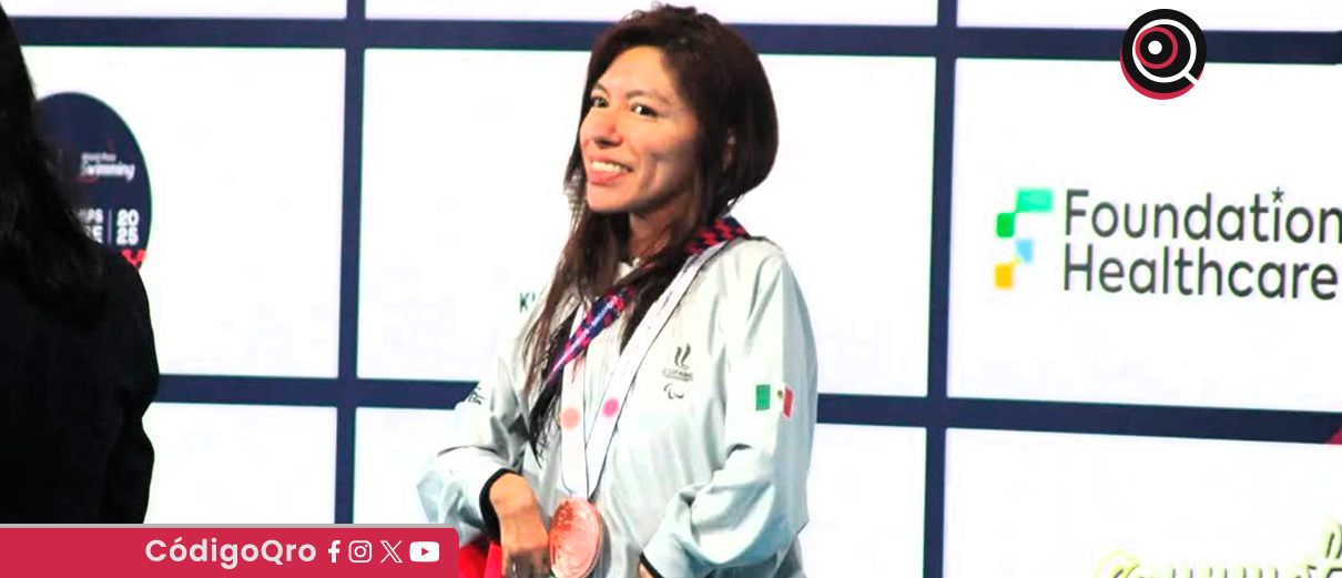 Fabiola Ramírez conquistó medalla de bronce para México. Foto: Especial
