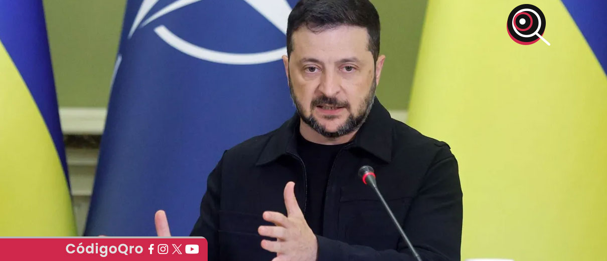 Zelenski explicó que, en total, 92 drones se dirigían hacia la frontera polaca, pero las fuerzas ucranianas lograron interceptar y derribar la mayoría antes de que cruzaran / Foto: Cortesía