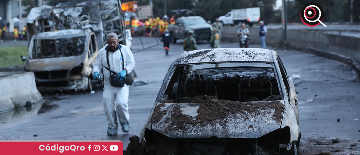 La explosión de una pipa de gas en Iztapalapa ha dejado 31 personas muertas. Foto: Agencia EFE