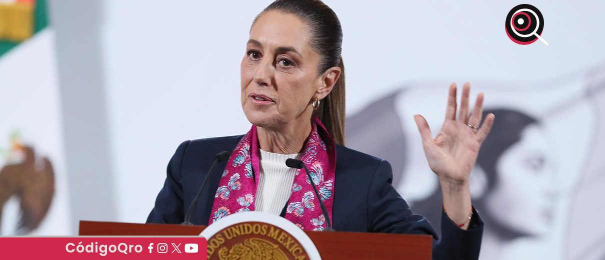 Sheinbaum llega a su primer aniversario en el cargo con una aprobación que supera el 70 por ciento, en un contexto de altos niveles de violencia y presiones desde Estados Unidos / Foto: Cortesía