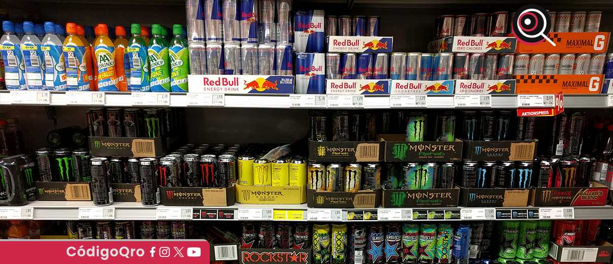 La Cámara de Diputados aprobó la prohibición de venta de bebidas energéticas a menores de edad. Foto: Especial