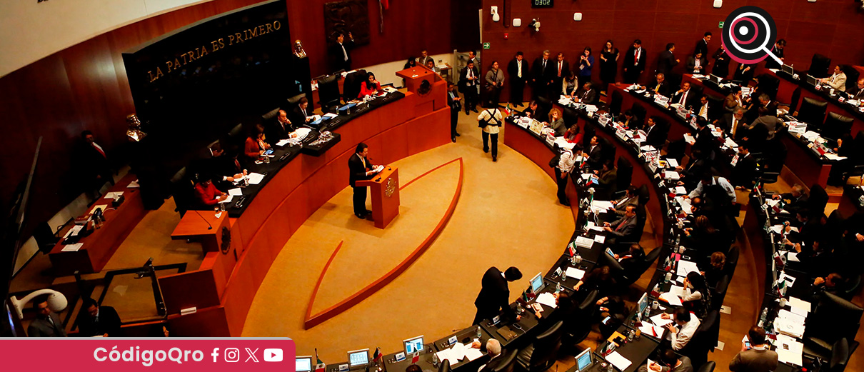 El Senado de la República aprobó la reforma a la Ley de Amparo. Foto: Especial