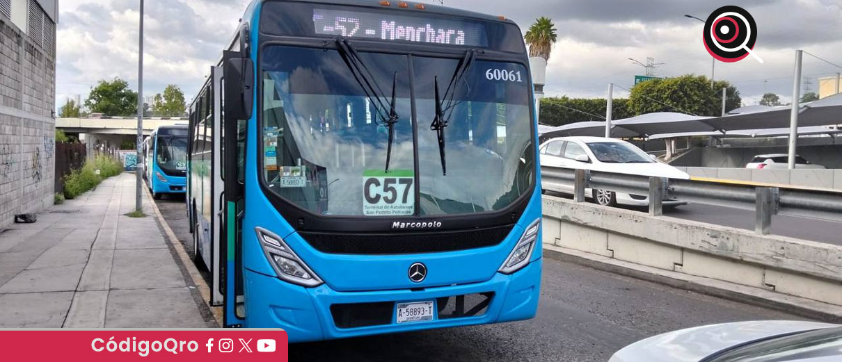 desvío de 67 rutas Qrobús, Querétaro Maratón, AMEQ