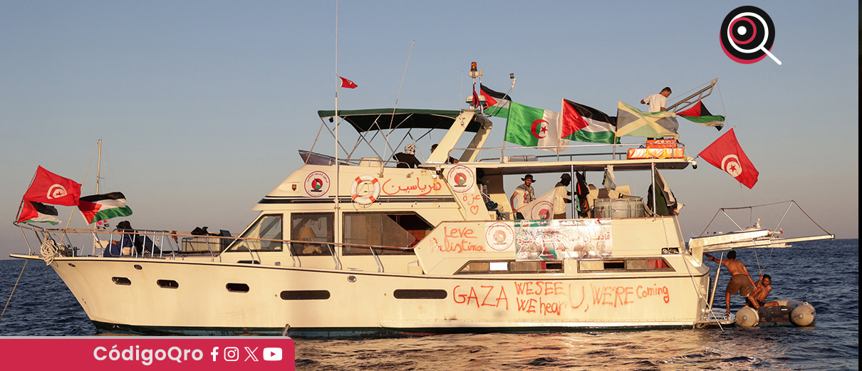 seis mexicanos, flotilla Global Sumud, repatriación voluntaria, SRE,