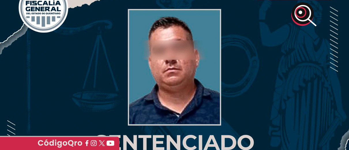 Condenan a José Alberto "N" por homicidio en El Marqués. Foto: Especial
