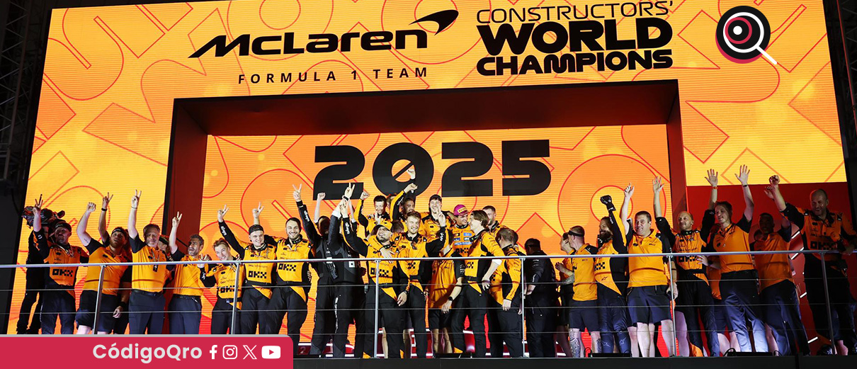 McLaren amarró el Campeonato de Constructores de la  Fórmula 1. Foto: Agencia EFE