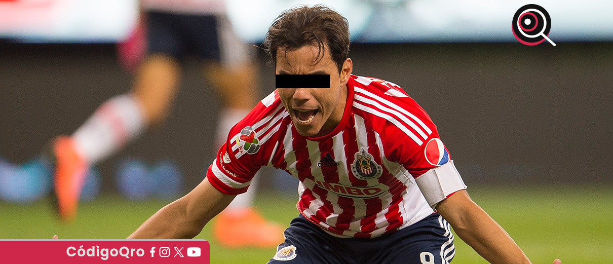 Omar Bravo fue detenido en el centro del municipiode de Zapopan. Foto: Especial