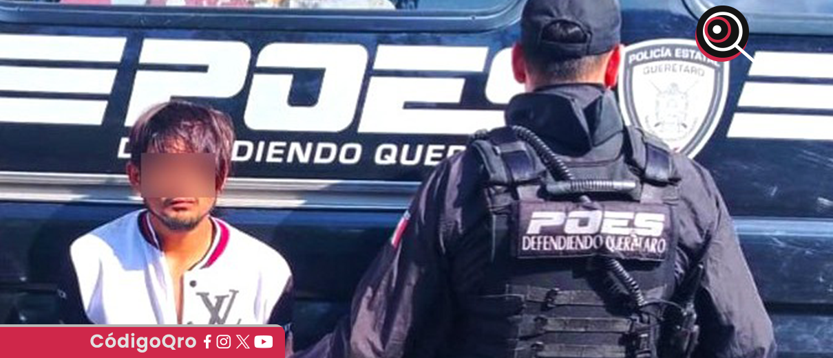 violencia familiar, Hacienda Santa Rosa, detienen, hombre,