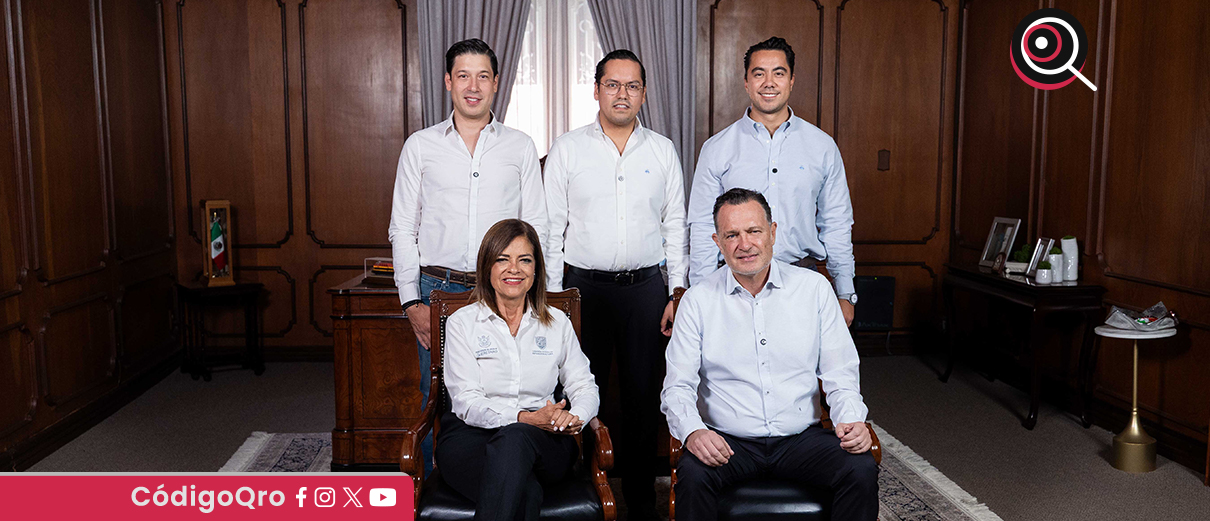 El gobernador Mauricio Kuri anunció una inversión de 500 millones de pesos en obras de bacheo. Foto: Especial