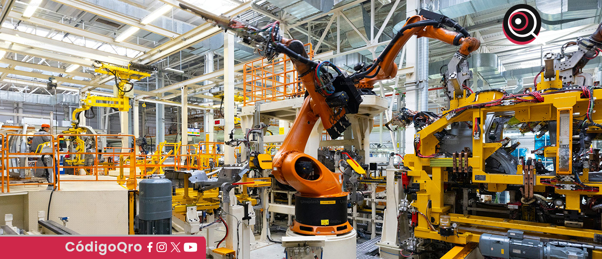 Querétaro actividad industrial INEGI