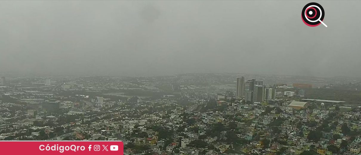 Lluvias persistentes en la capital