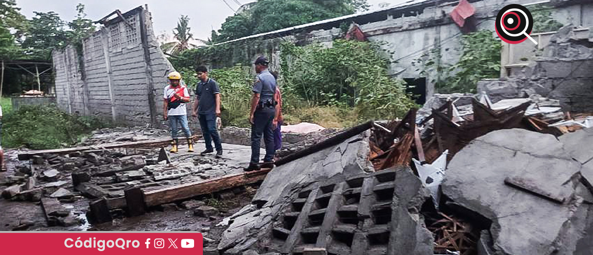 siete muertos, dos terremotos, Filipinas,