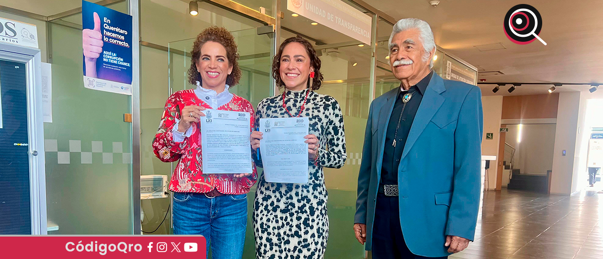 Adriana Meza presenta iniciativas