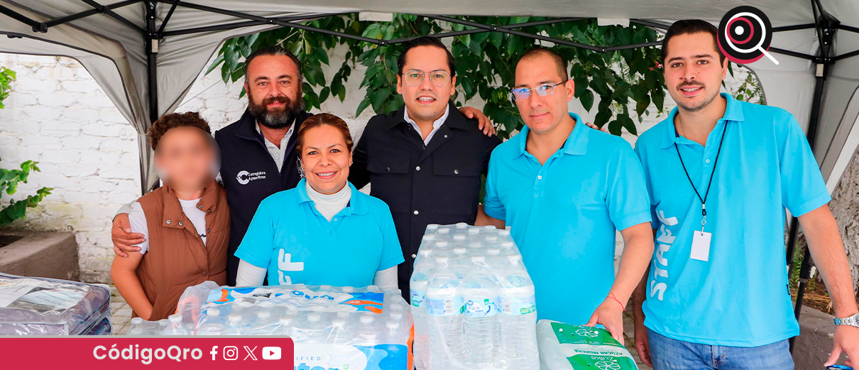 recolección, víveres, apoyar, afectados, lluvias,