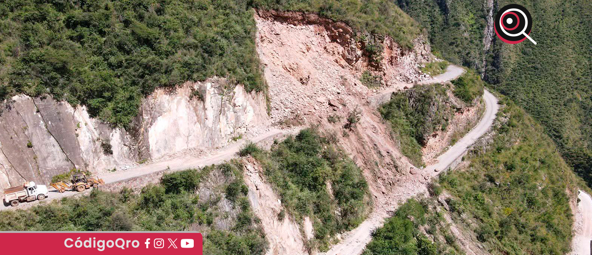 Derrumbe en San Joaquín