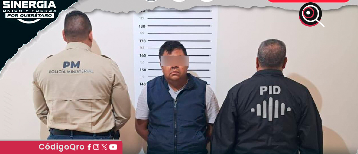 Detiene a presunto responsable de feminicidio