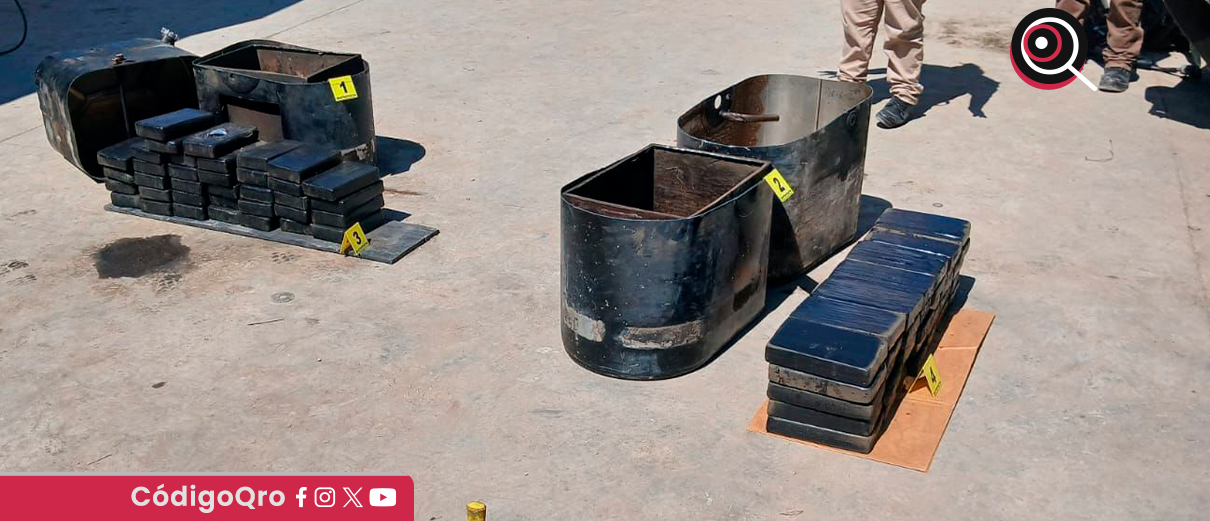 81 kilos, presunta, sustancia ilícita, Querétaro,